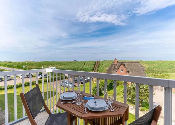 Appartement Apartmenthaus Weitblick 54 Grad Weitblick Brösum